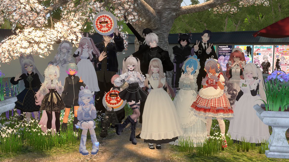 Name0202's tweet image. お話し楽しかった。クラシカルはよきかな。
 #CafeFloria
#VRChat