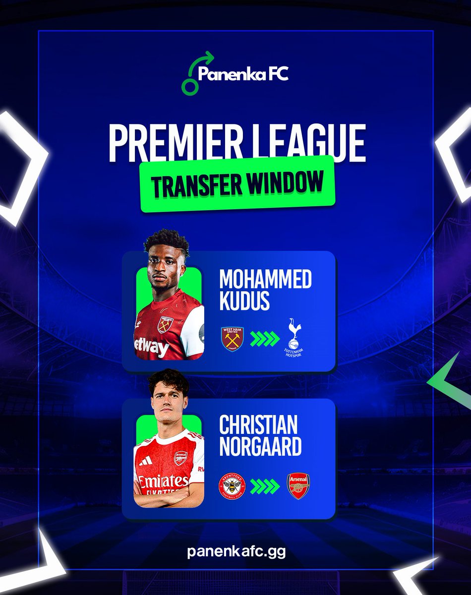 It’s been a busy transfer window for some teams, for others? Not really the case. 

Some of your favorite teams have been doing serious business in the transfer market, strengthening squads and locking in key signings. 🔁⚽️

In the latest transfer news:
Arsenal have sealed a