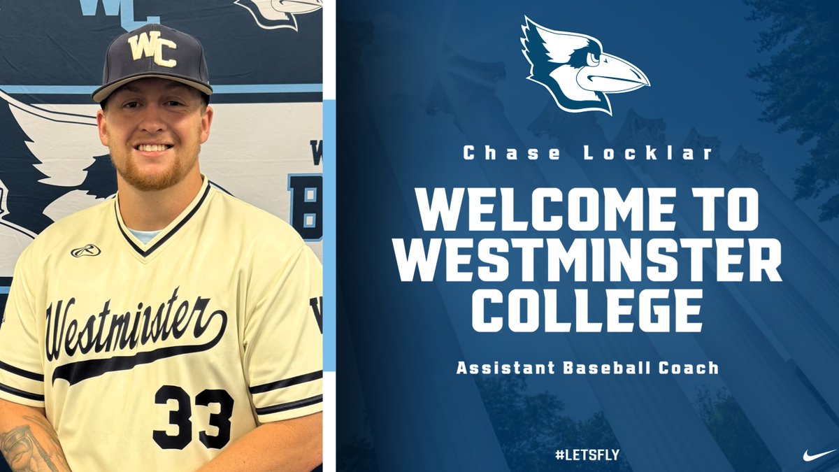 WC_BlueJays's tweet image. Please welcome our new Assistant Baseball Coach, Chase Locklar!