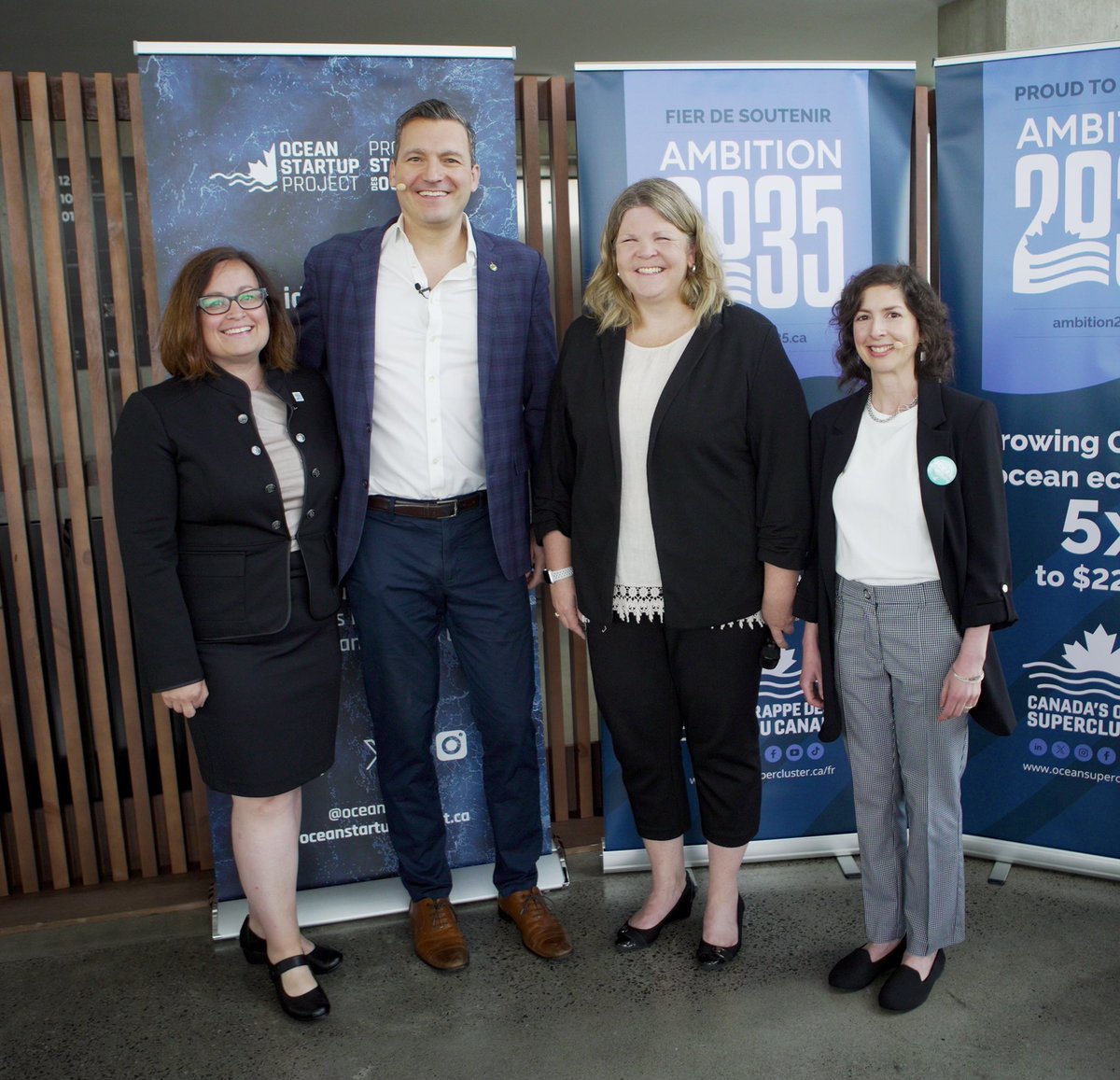 EvanLSolomon's tweet image. Ce matin à @StartupFest à Montréal, j’ai vu comment l’IA propulse une grande opportunité économique pour le Canada : l’économie bleue.
De la tech marine aux outils pour repérer les engins fantômes—voilà l’innovation canadienne en action.