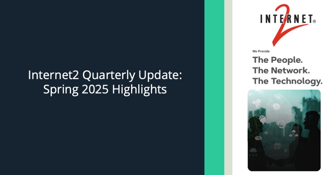 LabArchives's tweet image. As the second quarter of 2025 comes to an end, we want to share updates from the NET+ LabArchives program, including highlights from our Service Advisory Board, key announcements from LabArchives, and insightful reads from across Internet2.
labarchives.com/blog/internet2…