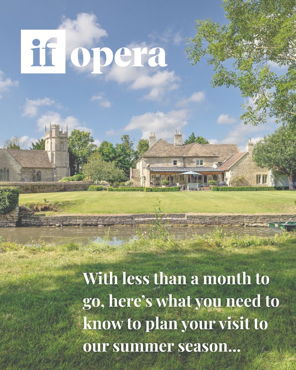 if_opera's tweet image. As we start the countdown to our summer
season, here are few pointers to help you plan your
visit...๐Tickets are selling fast, book yours today: ifopera.com/2025-programme
#IfOpera #Opera #Operafestival #Bath
#BradfordOnAvon #VisitSomerset #Creativearts