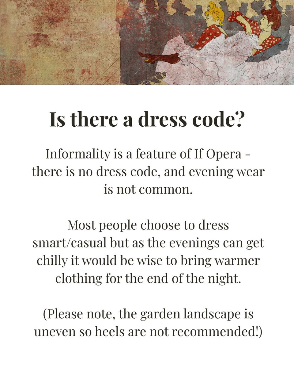 if_opera's tweet image. As we start the countdown to our summer
season, here are few pointers to help you plan your
visit...๐Tickets are selling fast, book yours today: ifopera.com/2025-programme
#IfOpera #Opera #Operafestival #Bath
#BradfordOnAvon #VisitSomerset #Creativearts