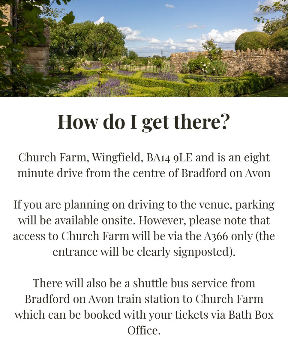 if_opera's tweet image. As we start the countdown to our summer
season, here are few pointers to help you plan your
visit...๐Tickets are selling fast, book yours today: ifopera.com/2025-programme
#IfOpera #Opera #Operafestival #Bath
#BradfordOnAvon #VisitSomerset #Creativearts