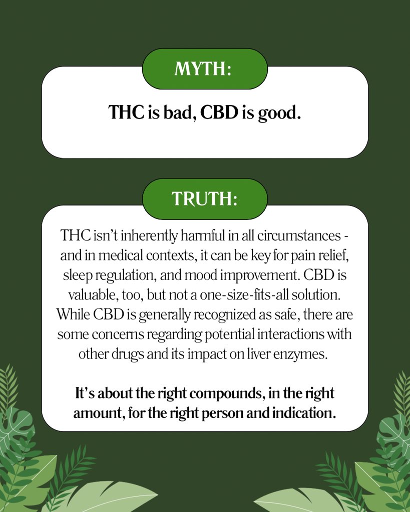 Let’s clear up the confusion. 🧠✨ It’s time to look past the myths and focus on what the science really tells us. 📊🔬

Did you know about these myths? 🤔 What other cannabis myths would you like us to clear up? Drop them in the comments! ⬇️💬#CannabisResearch #MINDProgram