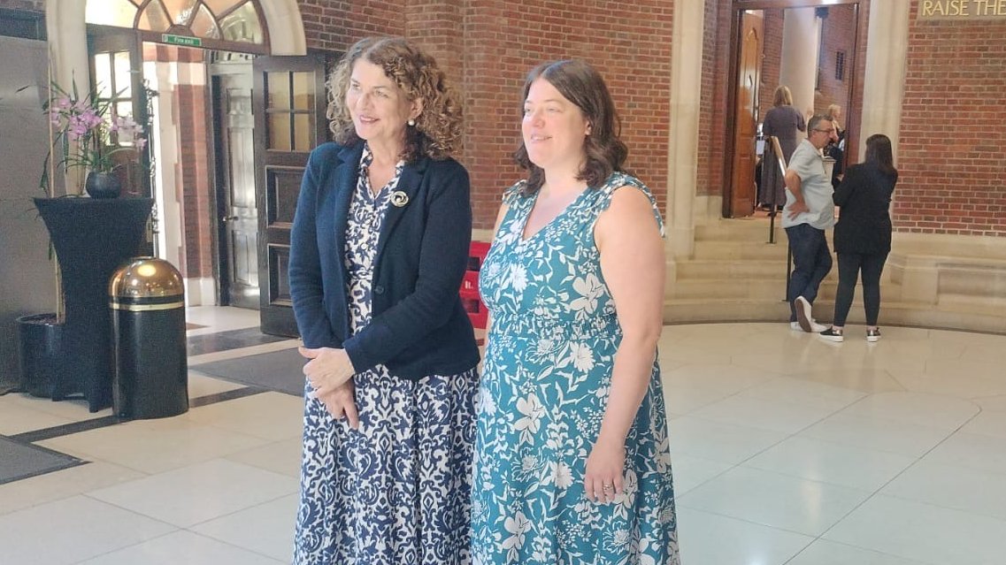 AssocPCCs's tweet image. Day Two of our July General Meeting has drawn to a close.

We were delighted to welcome the Policing Minister, @DianaJohnsonMP and Minister for Fraud, @RTHondavehanson who addressed attendees and took questions from members.

An insightful presentation on public trust in policing…