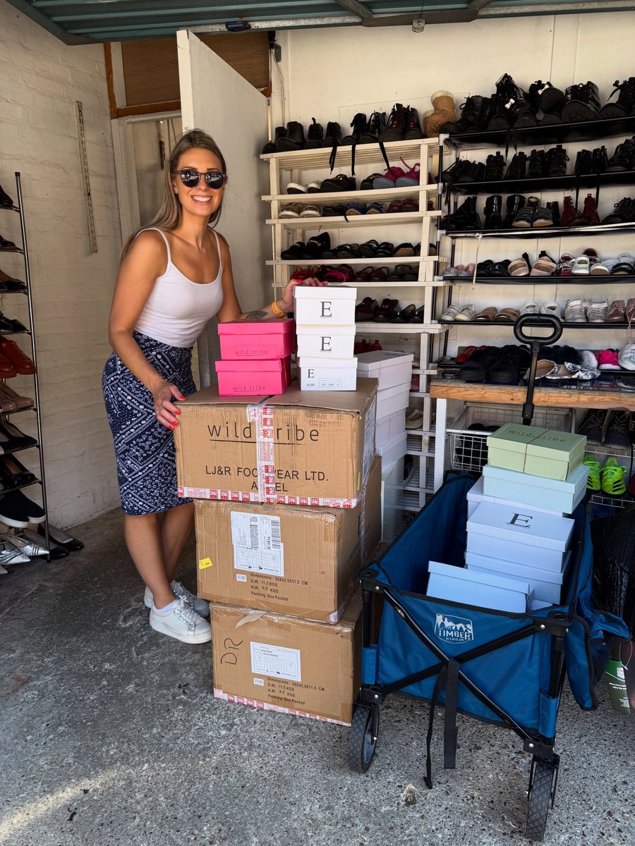 Come rain 🌧️ or shine ☀️ The Debra Reiss Foundation team would love to get involved in any school projects where we can help by donating clothes or shoes.. please get in touch with Kirsty for more info!