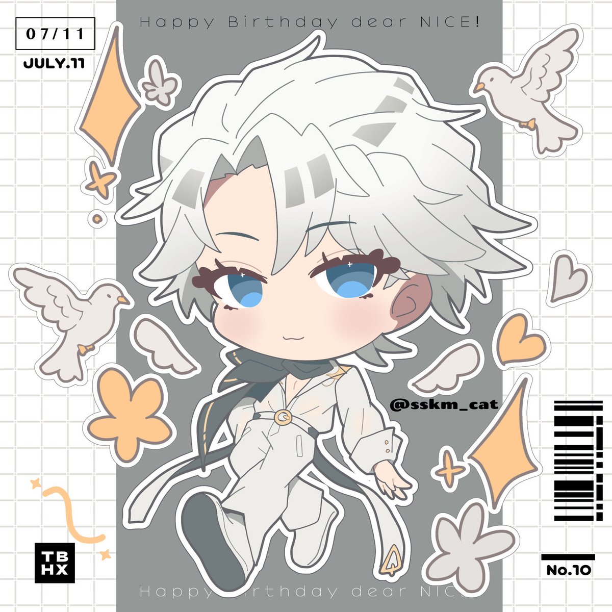 sskuma_cat's tweet image. ナイスさん！お誕生日おめでとう💛✨
#TBHX #TOBEHEROX #凸变英雄X