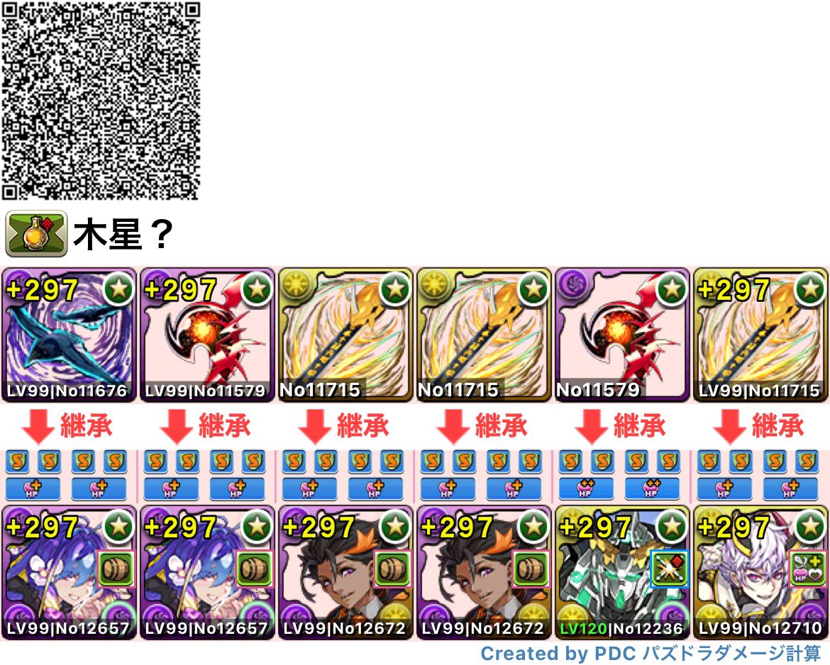 部位6で98%らしいからもう1積めばええやん！
潜在はまだいじれる
武器のメンツが厳つい