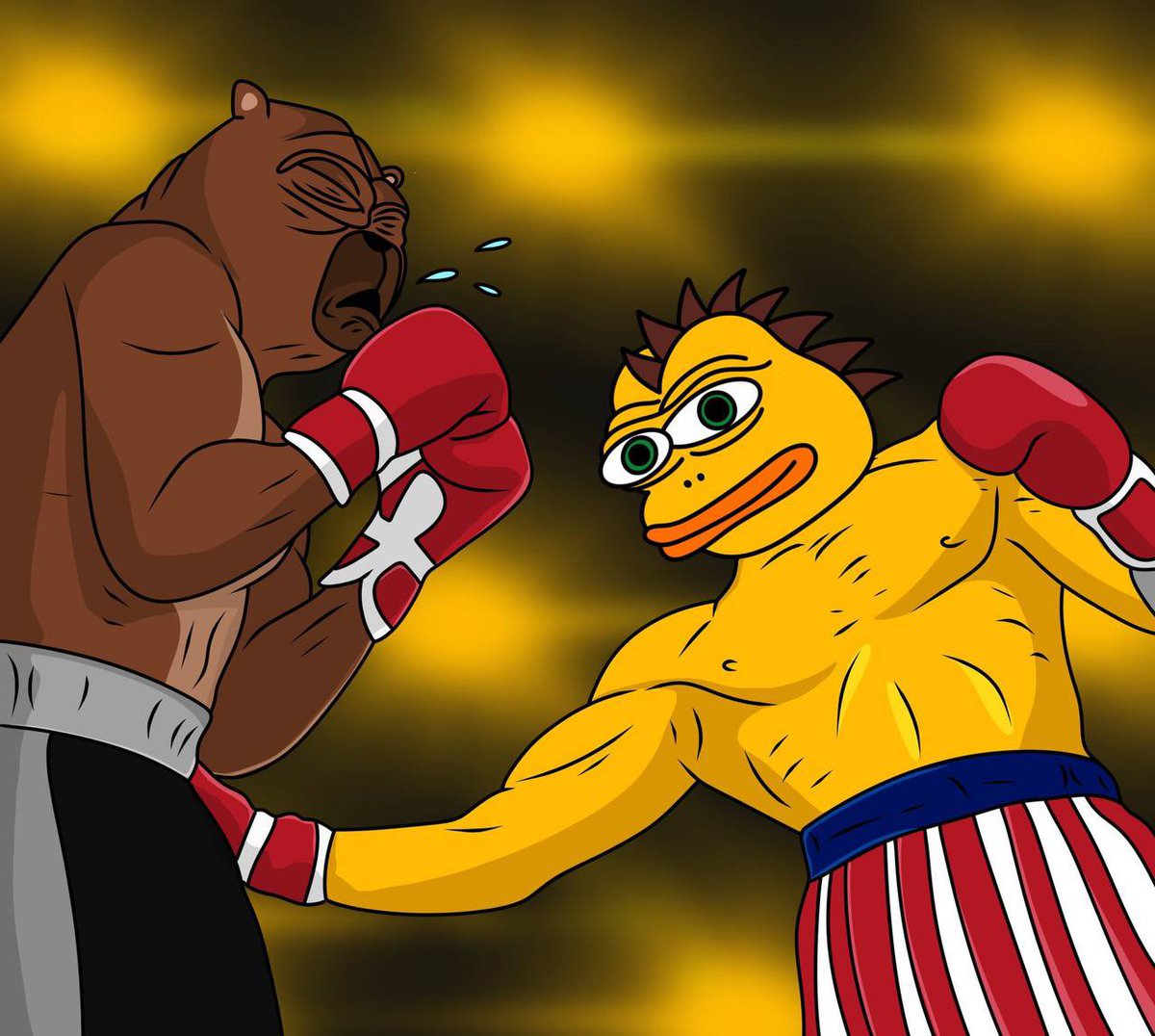 Fuck you bear 🥊