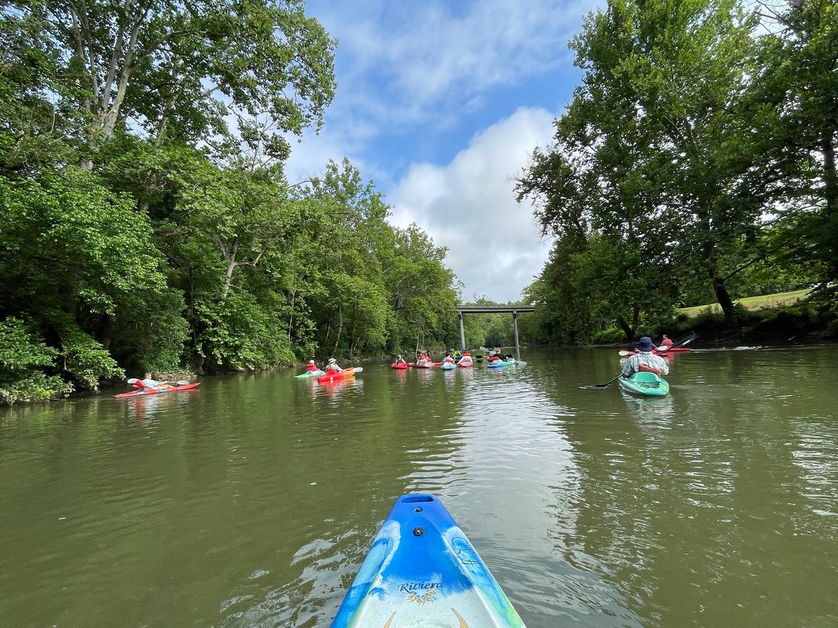 VARuralCenter's tweet image. “Get Drenched on the Clinch!”
#VRLI kayaked the Clinch River with @VirginiaDCR and @ClinchRiverAdv.
Did you know?
The Clinch is the most bio-diverse of all Northern hemisphere rivers AND home to the nation's greatest concentration of rare and imperiled freshwater animals!