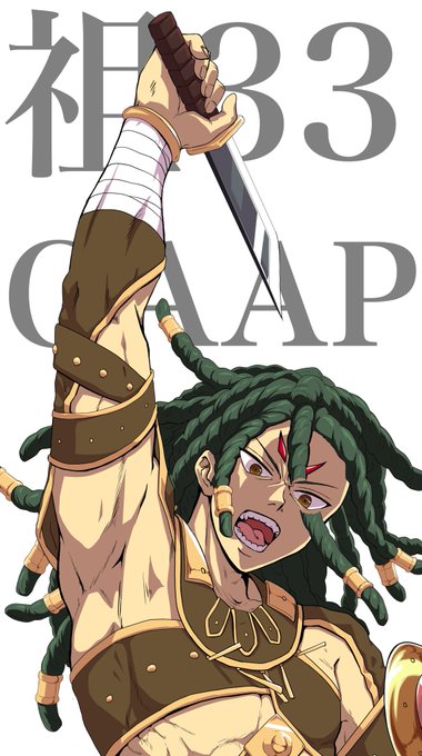 #引用RTで絵をあげて5人指名してバトンでお気に入りの絵を載せる 遅くなりましたけどやりました!!iPadを買った時にはメギドにハマっていたのでメギドの絵が多かったです