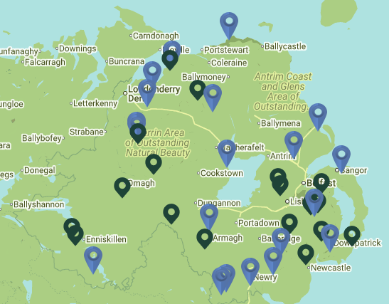 RuralSupport's tweet image. This map shows the various farms across the province who currently deliver our Social Farming Support Service & those who are working towards this goal. If you would like more info on your nearest farm please visit our website ruralsupport.org.uk or call 02886760040