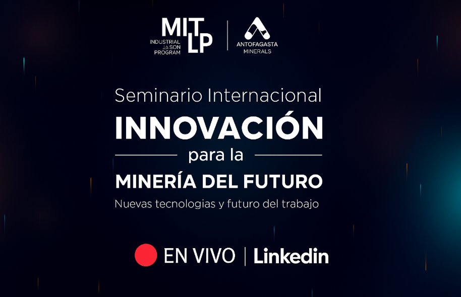EN VIVO | Segunda parte del Seminario Internacional ‘Innovación para la minería del futuro’ organizado por Antofagasta Minerals y el MIT. Puedes verlo en este link  amsa.cl/y1uor3