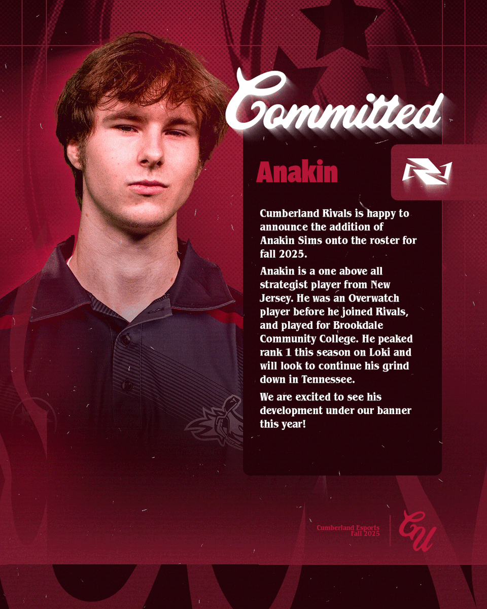 Welcome <a href="/AnakinSims/">Anakin Sims</a> to Cumberland Marvel Rivals!