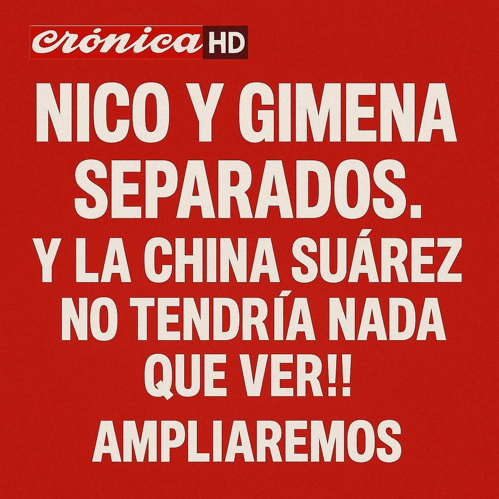 Primicia Nico Vázquez y Gimena Accardi