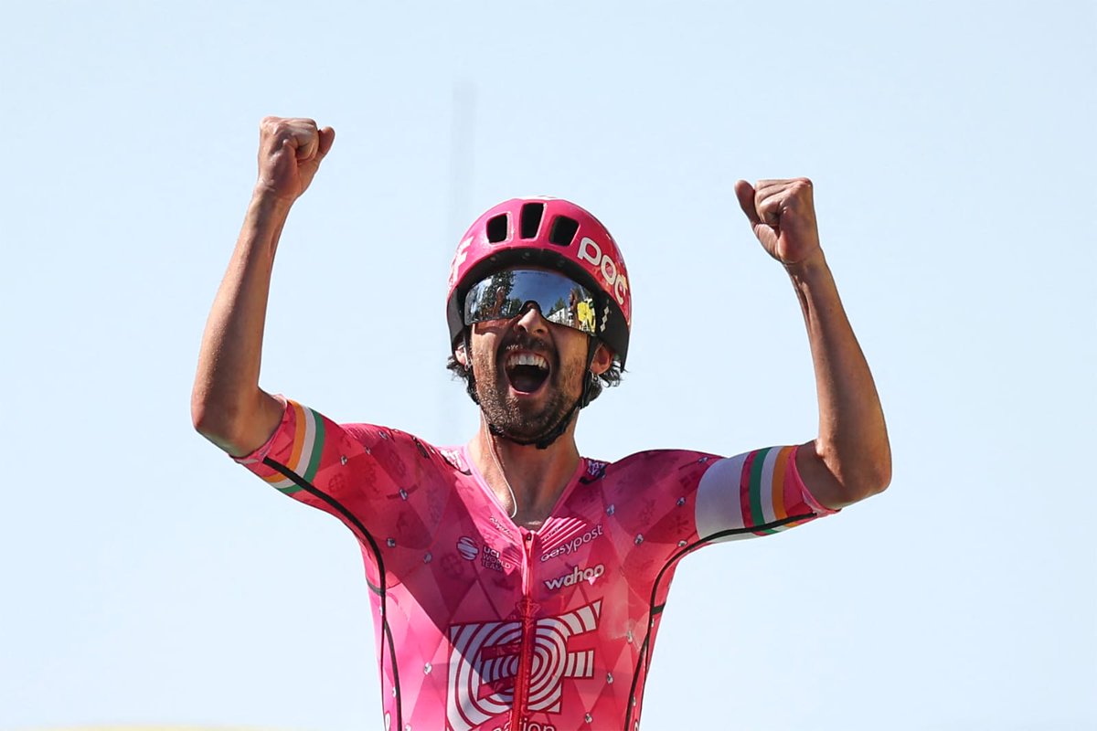McConalogue's tweet image. It has been a truly momentous day for Ireland at the Tour de France, with Ben Healy taking victory in stage 6 following a long solo run after breaking away from the group.
Well done also to Eddie Dunbar who finished 4th in the 201k stage.
#benhealy
#eddiedunbar
#TourDeFrance