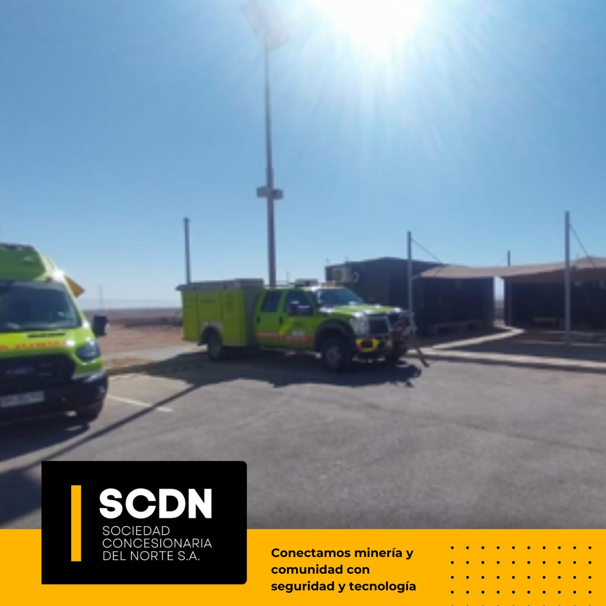 Traslado de dependencias definitivas de Asistencia en Ruta

Se realizó el traslado de las instalaciones definitivas de Asistencia en Ruta (AMBIPAR) al km 63,36 de la Ruta Minera, mejorando la capacidad de respuesta y atención en terreno.

#mineraescondida #antofagasta #rutaminera