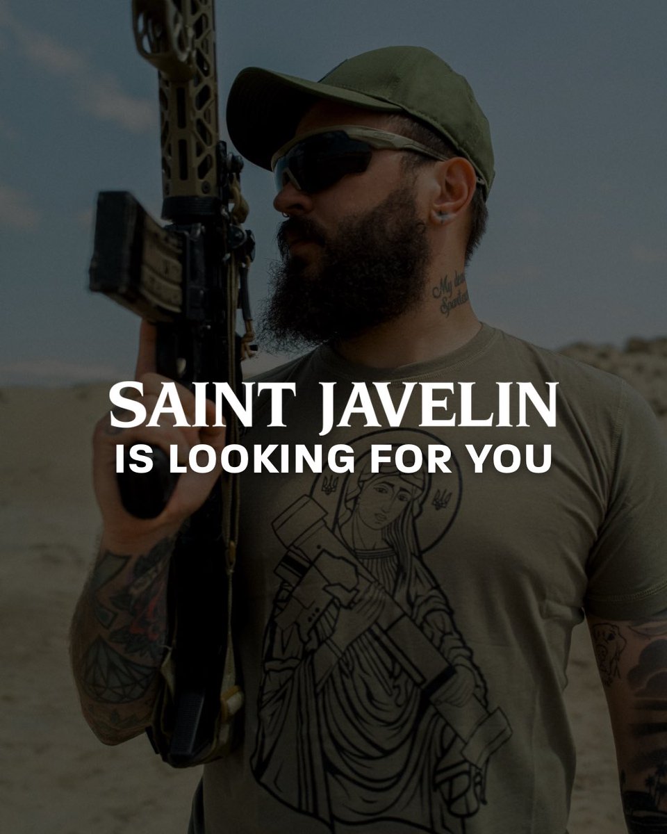 🚨Alert 

Saint Javelin is looking for photographers and videographers who have experience shooting outdoor / adventure / conflict / documentary style to work with us on future photo shoots and video shoots across Ukraine.