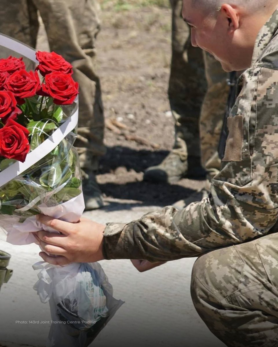 Bohdan and Bohdana — both from the Donetsk region, both defenders — have known each other for seven years. And now, the couple have got engaged!

Today, after Ukraine endured yet another massive Russian attack, this moment reminds us what we are fighting for.