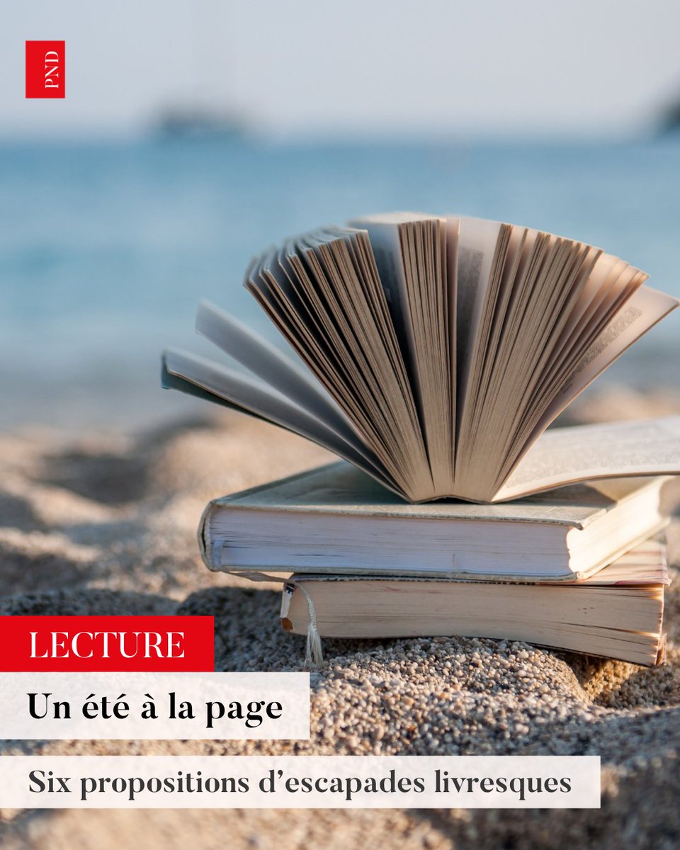 [CULTURE 📚]
Pour votre été, découvrez six propositions d’escapades livresques, à travers une sélection signée Jean-François Rod, ancien président de <a href="/laprocure/">Librairie La Procure</a> et diacre à la Paroisse Saint Roch - Paris 1er.

Un florilège à retrouver dans notre dernier numéro 👀