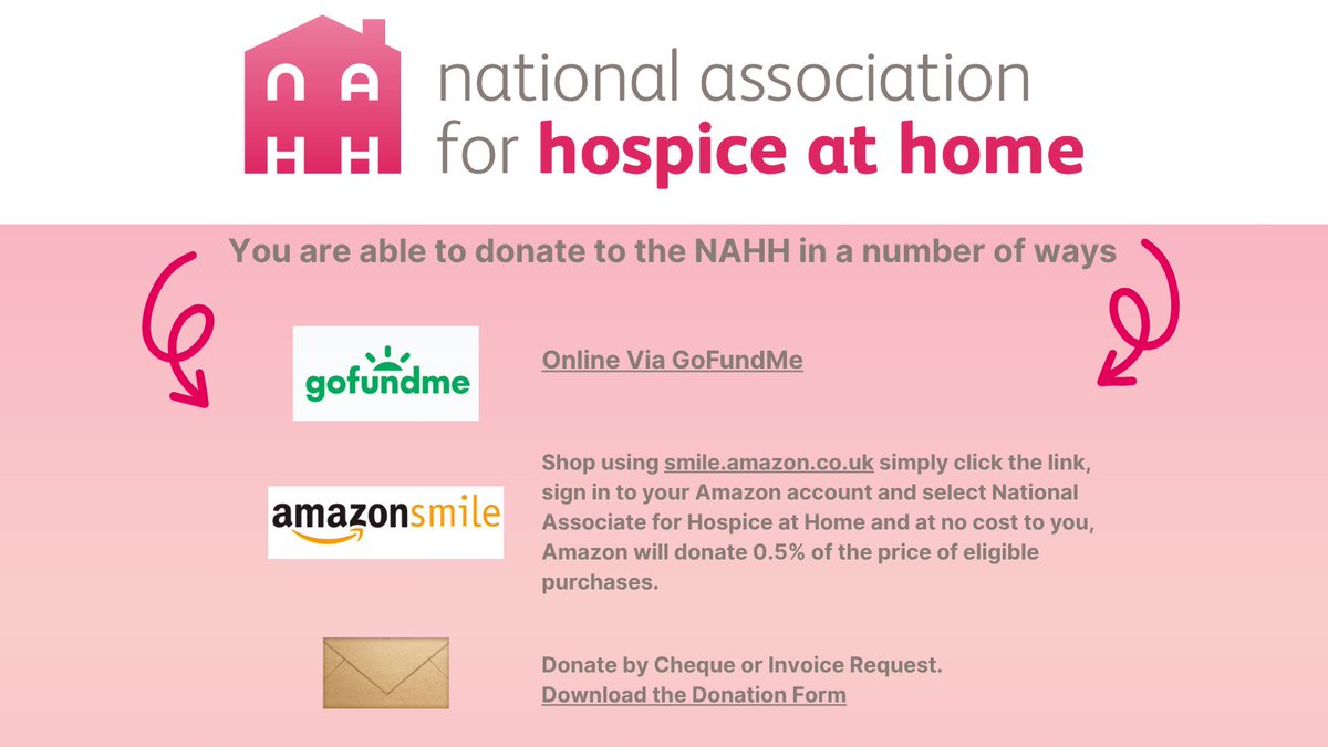 ✨Your kind donations are used to fund activities of the NAHH, whose members provide care services for an increasing number of referred palliative or end of life patients and their families. Find out how to support  us⬇️Thank you ❤️ #HospiceAtHome #CompassionInCare