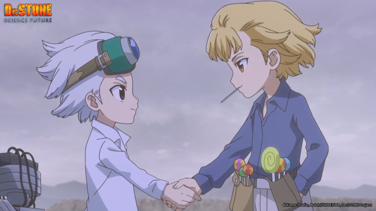 TMS Entertainment France (@tmsent_fr) on Twitter photo Dr.STONE revient sur <a href="/Crunchyroll_fr/">Crunchyroll FR ✨</a> pour la partie 2 de Science Future !
🫧Alors que Senku et Xeno combinent leurs forces pour localiser la source de tous leurs maux, Stanley se lance à leur poursuite pour retrouver son ami. Tout ça est follement excitant ! Dr.STONE revient sur <a href="/Crunchyroll_fr/">Crunchyroll FR ✨</a> pour la partie 2 de Science Future !
🫧Alors que Senku et Xeno combinent leurs forces pour localiser la source de tous leurs maux, Stanley se lance à leur poursuite pour retrouver son ami. Tout ça est follement excitant !