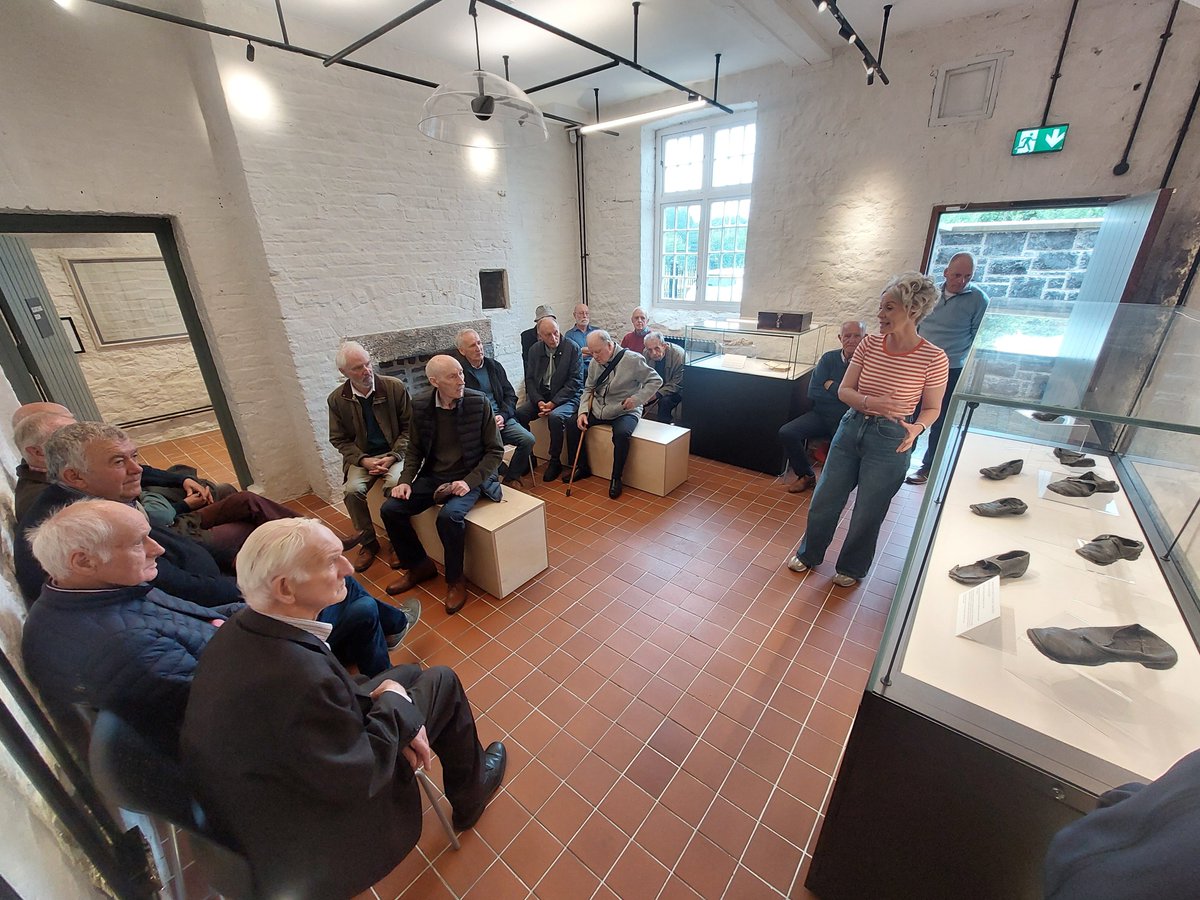 RuralSupport's tweet image. Our Ederney Plough On group recently enjoyed a guided tour of Enniskillen Workhouse. The tour allowed the men to be emersed in the moving journey through its 100-year history. Thanks to the #nationallotterycommunityfund and #NationalLotteryPlayers for their continued support.