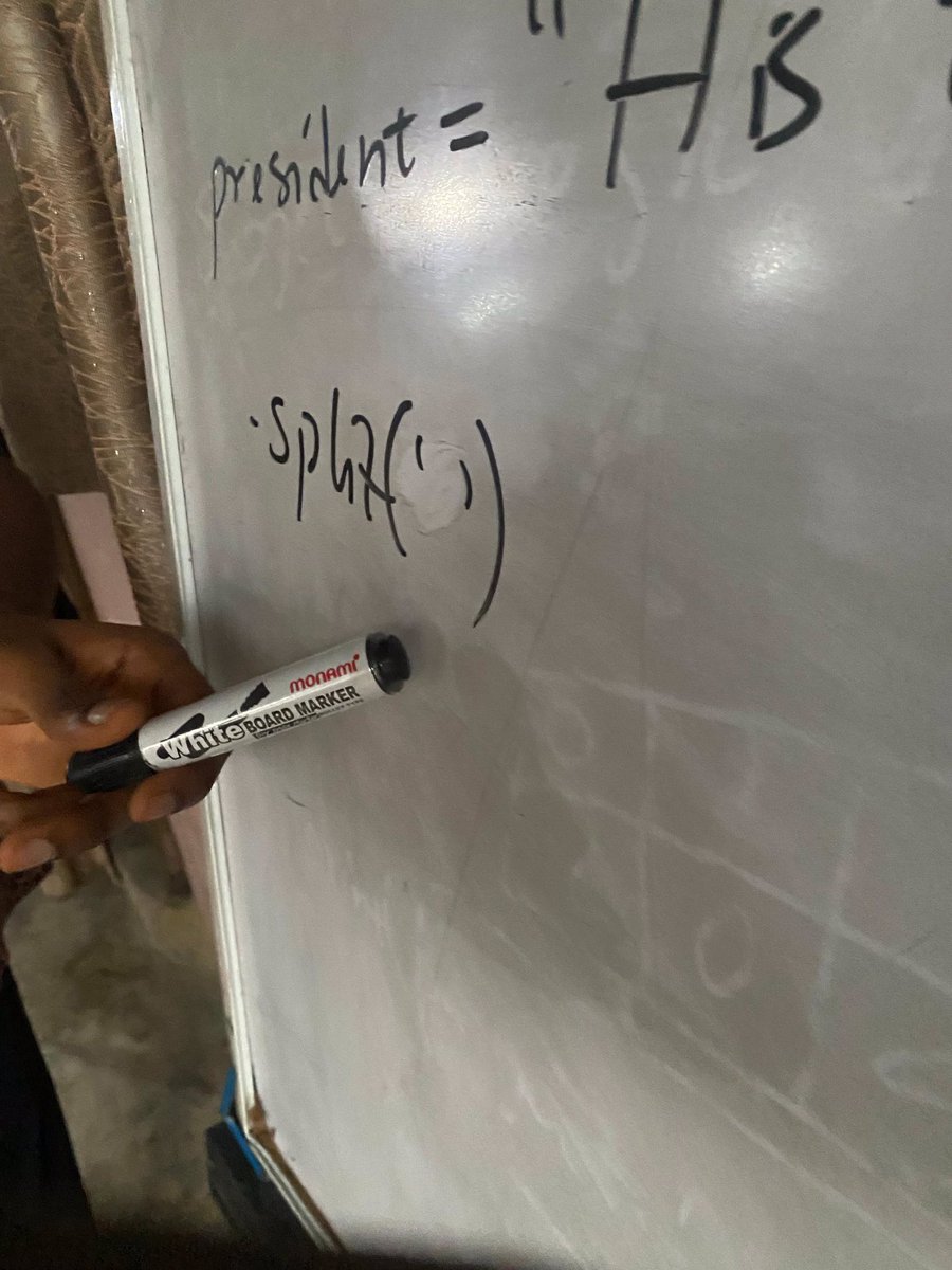 OchuGideon001's tweet image. Today was another day of bombarding my brain cells with some Python knowledge @py_50c I got more insights on how to take advantage of string methods, using them to turn my code into magic 😊😊.
#codingcamp