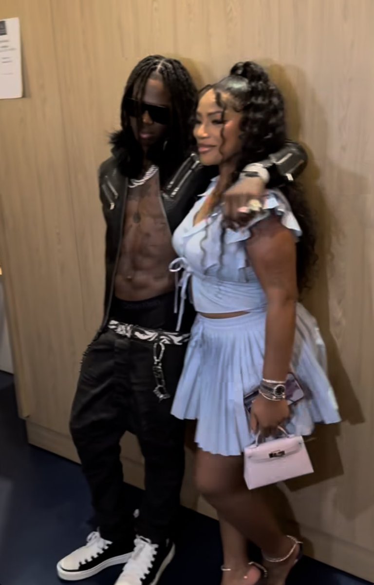 Rema and Burna boy’s ex girlfriend, Stefflon don.☺️