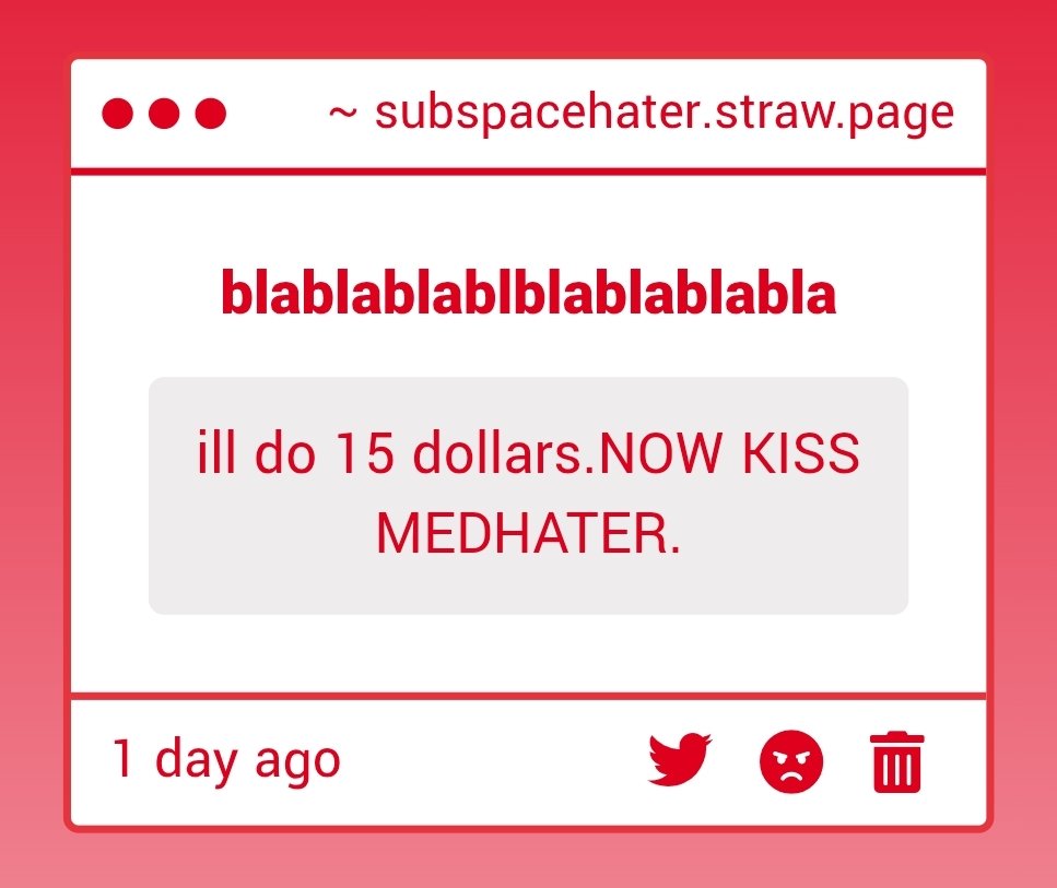 SUBSPACE_HATER's tweet image. Hm. Too bad he's asleep. Probably making weird noises again. Oh well! Maybe another time!