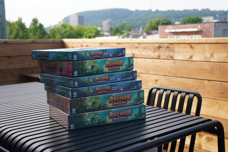 RaymanTogether's tweet image. Some new photos of Rayman: The Board Game from Flyos! #Rayman #Ubisoft
