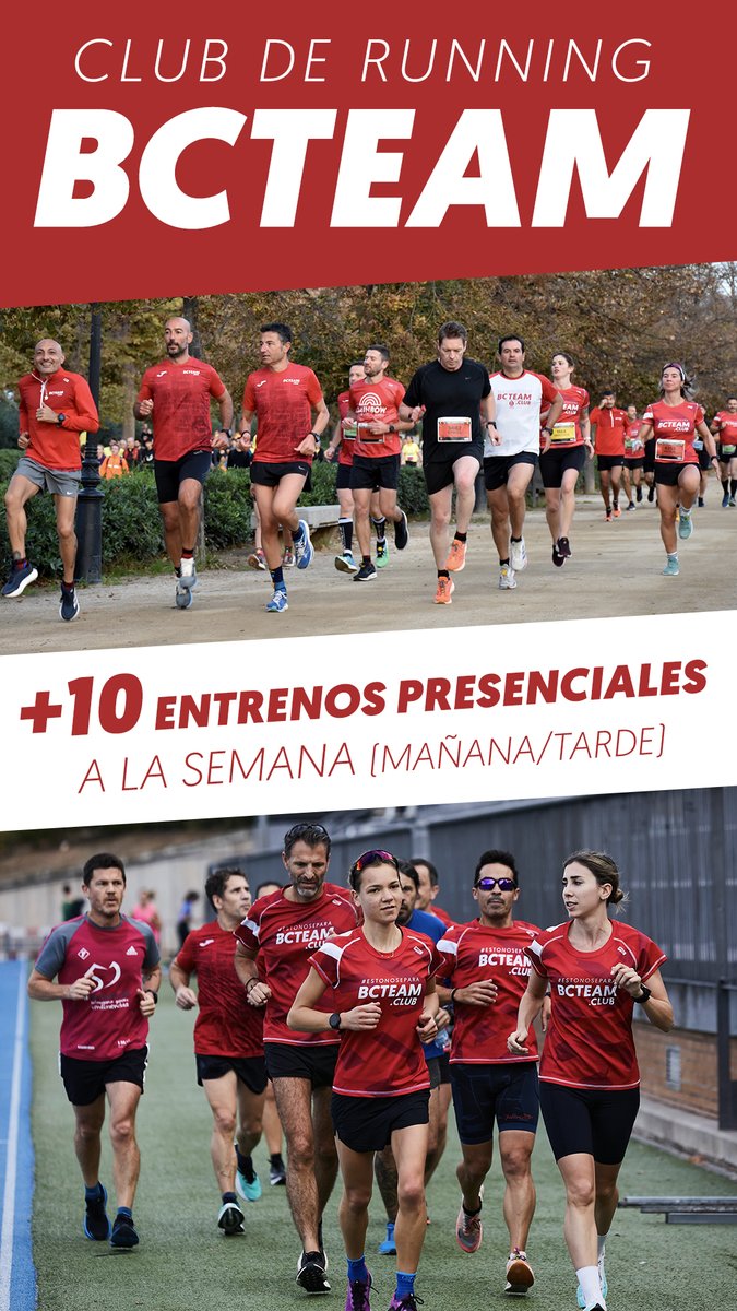 Y si estás buscando un lugar donde todos estos perfiles convivan, se crucen y se enriquezcan unos a otros, ese lugar EXISTE: 

El club de running y trail <a href="/BCteam_/">BCTEAM</a> 

🔗 ➡️ bcteam.club