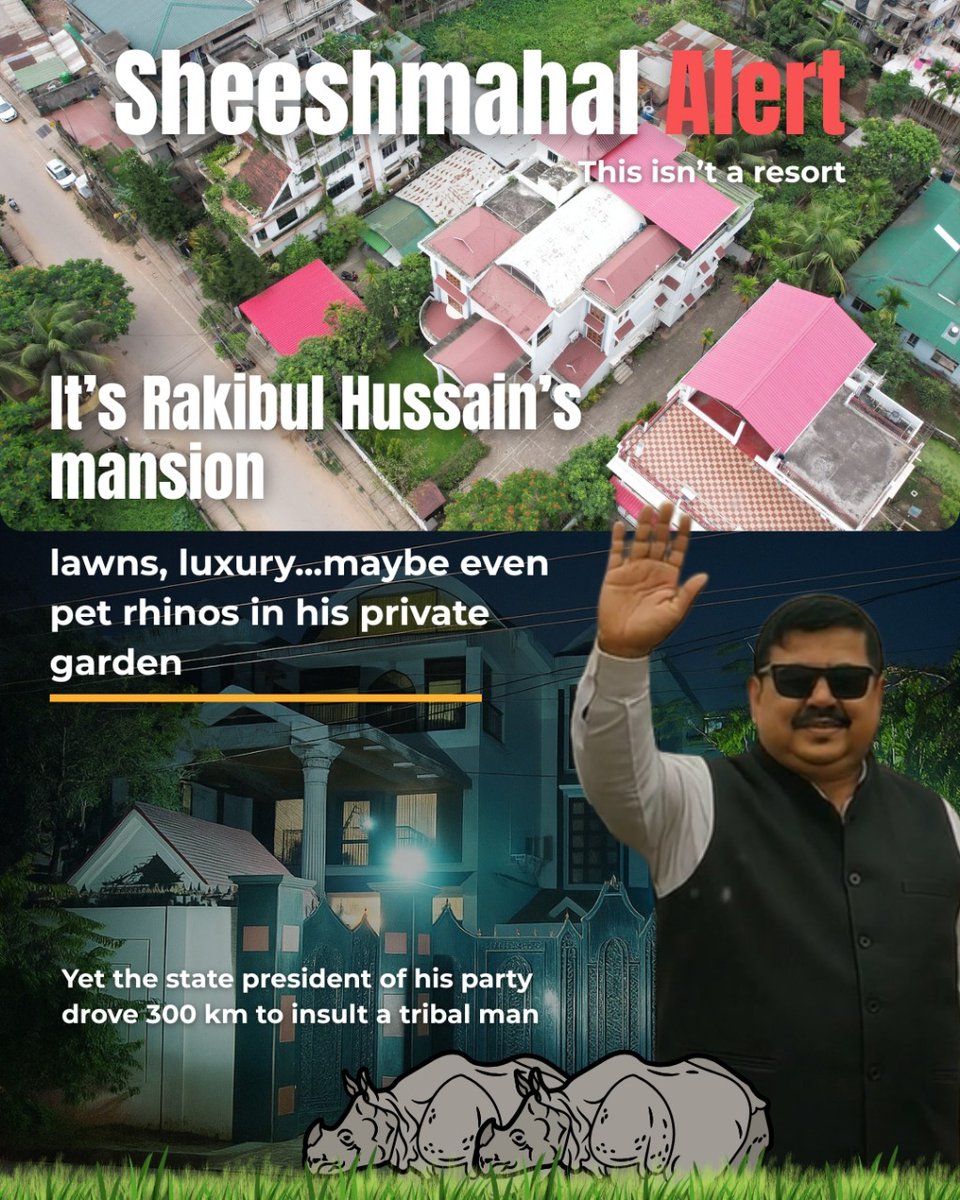 Akhil (@akki_ra0) on Twitter photo <a href="/GauravGogoiAsm/">Gaurav Gogoi</a> Instead of uplifting Assam, <a href="/INCAssam/">Assam Congress</a> sat idle during their rule. Now they're busy with political drama. How did Rakibul Hasan afford that lavish mansion ? <a href="/GauravGogoiAsm/">Gaurav Gogoi</a> Instead of uplifting Assam, <a href="/INCAssam/">Assam Congress</a> sat idle during their rule. Now they're busy with political drama. How did Rakibul Hasan afford that lavish mansion ?