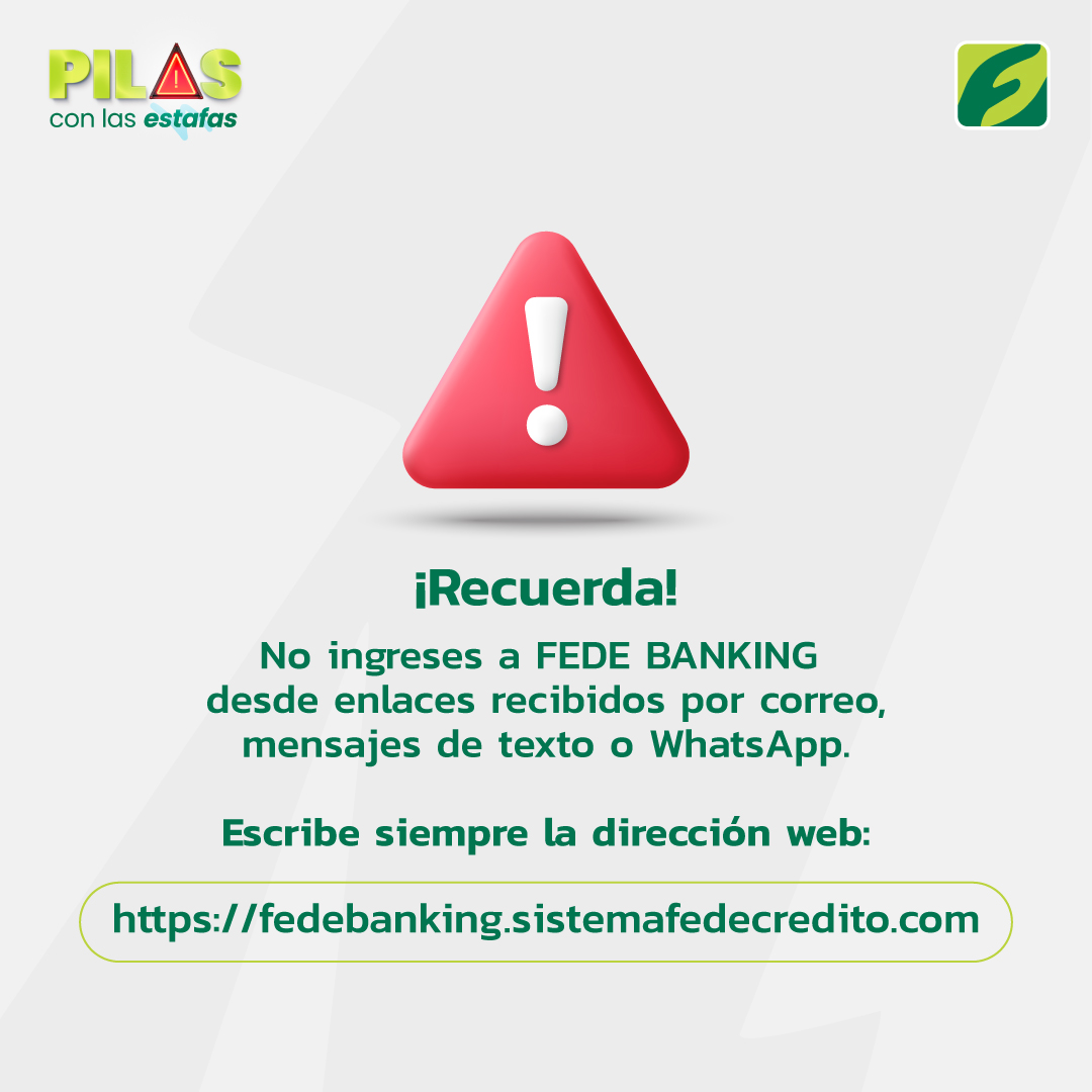 ¡Que no te engañen! 🚫⚠️

#PilasConLasEstafas