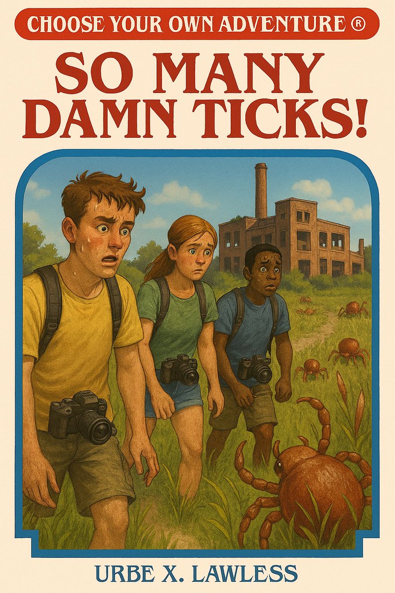 It's that time of the year! Whether you're walking through swampy fields to reach an abandoned factory as an urban explorer, or just out for a hike in the woods, you've got to watch out for mutant-monster ticks out there! They never seemed to be an issue as a kid...