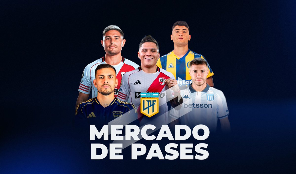🚨 SE EXTIENDE EL MERCADO DE PASES 🚨

👉 La AFA y los clubes, luego de una reunión que tuvieron esta mañana, determinaron que el cierre del mercado de pases de Primera División sea el jueves 24 de julio.

⚠️ Es decir, se extiende DOS SEMANAS más.