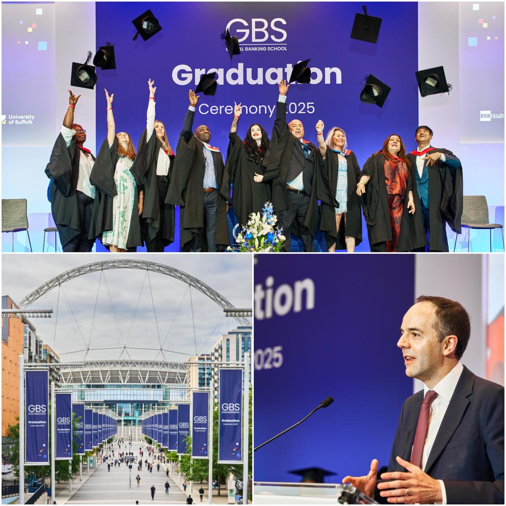 “Ready to change the world” — 2,000 Global Business School UK students graduate at Wembley stadium, London.

Read more on shorts91.com/content-detail…

 #GBSUK #Graduation2025 #Wembley #EducationMatters #UKNews #London #JamesMurrayMP #BusinessStudies <a href="/ManishTiwariUK/">Manish Tiwari</a>