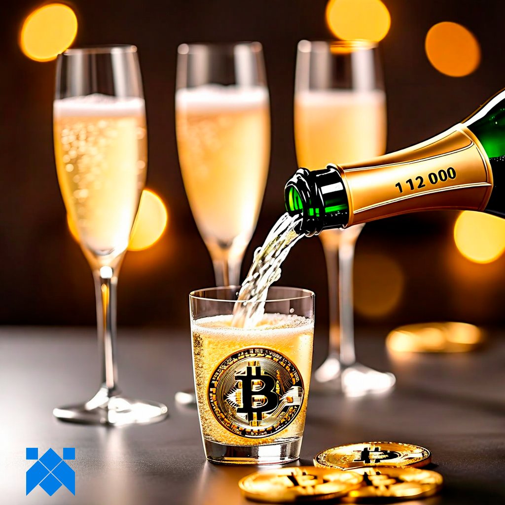 Bitcoin is breaking records - $112K TODAY! 🚀🥂 
👑Cheers to the king of crypto! May the bulls keep running! 

📊Trade #BTC with lightning speed &amp; low fees on XBTS DEX!  
DEX ex.xbts.io
DeFi  app.xbts.io

 🚀Start trading now! 

 #Bitcoin #Crypto #XBTSDEX