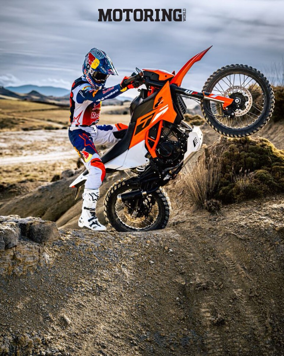 KTM launches updated #390AdventureX &amp; #EnduroR! The X gets cruise control, traction control, cornering ABS &amp; ride modes at ₹3.03L (ex-showroom). The global-spec Enduro R, priced at ₹3.53L (ex-showroom), features 230mm suspension travel, Karoo 4 tyres &amp; a tall 895mm seat height.