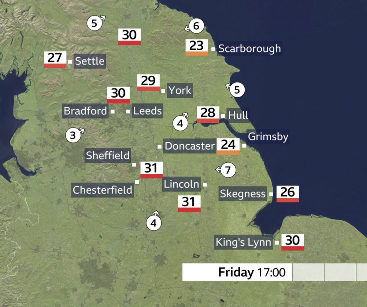 Hudsonweather's tweet image. Scorcher tomorrow ☀️🔥