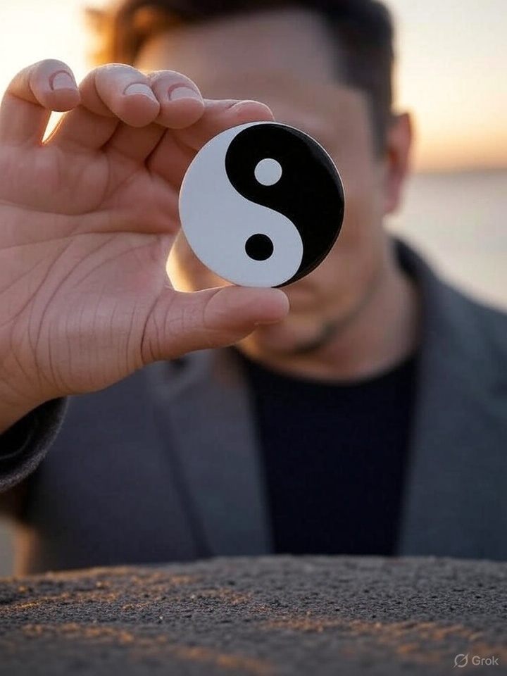 There is black and white in every person, and what he pays more attention to becomes stronger and makes him follow himself.