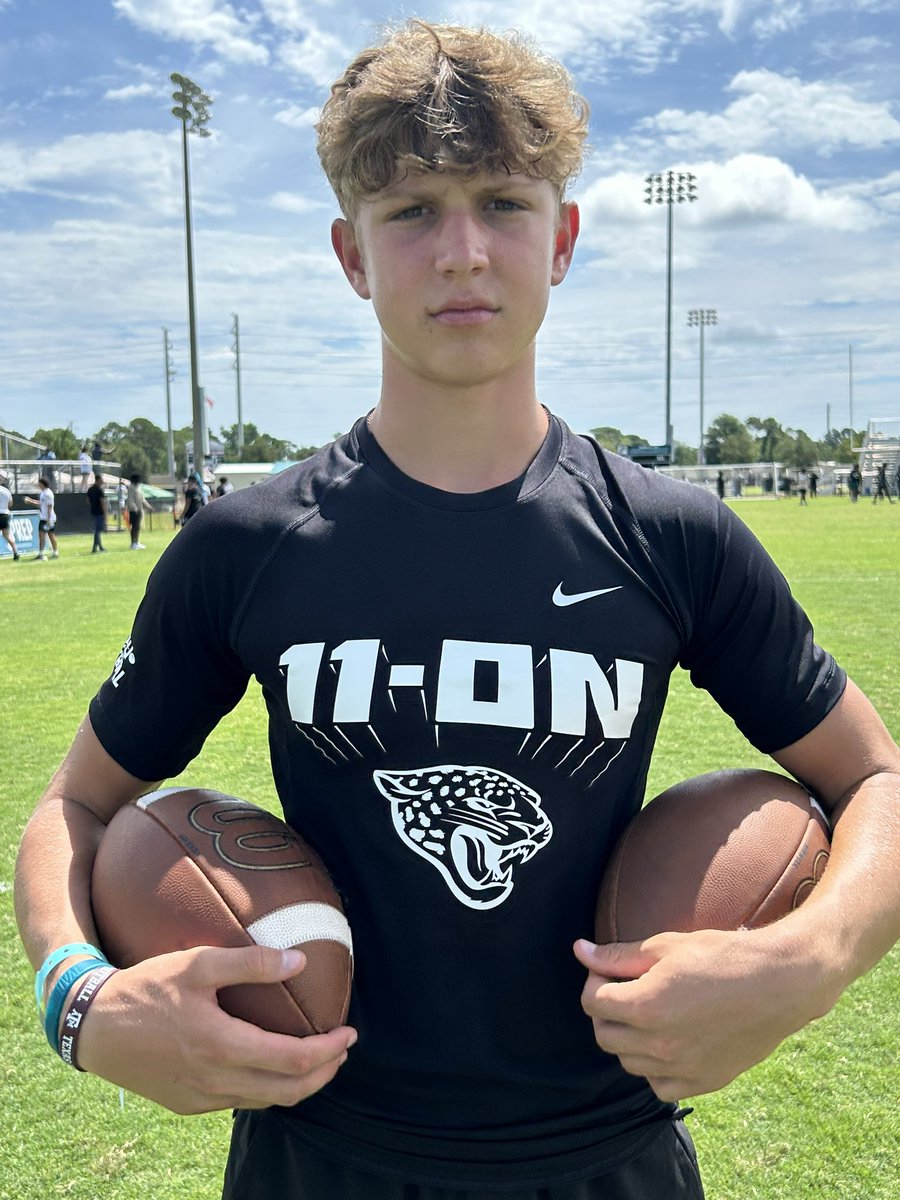 AthletefirstMG (@athletefirstmg) on Twitter photo Bradford HS, Starke Fl
Class 2028, QB, <a href="/CyCubbedgeQB/">Cy Cubbedge 2028 QB</a>
Leading the Tornadoes 2-0 on the day. Displaying touch and velocity today. Bradford HS, Starke Fl
Class 2028, QB, <a href="/CyCubbedgeQB/">Cy Cubbedge 2028 QB</a>
Leading the Tornadoes 2-0 on the day. Displaying touch and velocity today.