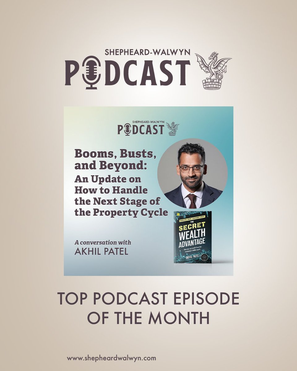 The housing market’s heating up again, but where are we in the cycle?

Akhil Patel (<a href="/AkhilGPatel/">Akhil Patel</a>) returns with a timely update on what’s next in the 18.6-year cycle, and how to prepare before momentum shifts.

Listen here: shepheardwalwyn.com/booms-busts-an…