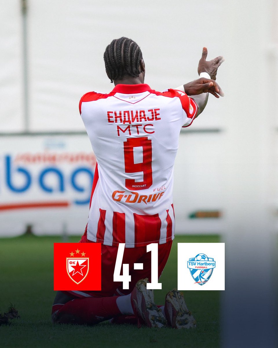 Pobeda crveno-belih protiv Hartberga.

🔴⚪️ #fkcz