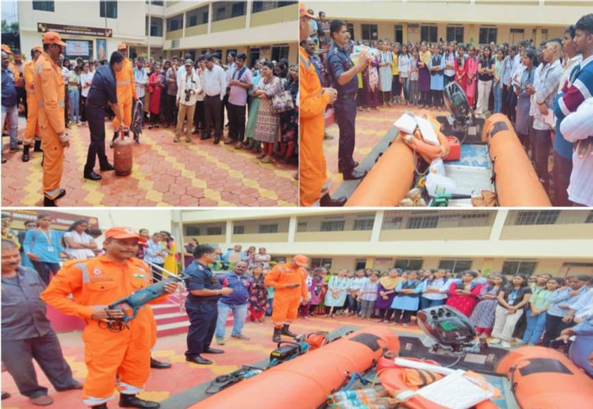 5 NDRF PUNE (@5ndrf) on Twitter photo Team 5NDRF conducted a SSP at Dr.Vasantraodada Patil Mahavidayalay Tasgaon, Tasgaon, Sangli, empowering students with essential disaster preparedness skills!
✅ "Preparedness today, safety tomorrow!"
#NDRF #SchoolSafety
@sdmamaharashtra @NDRFHq
<a href="/ndmaindia/">NDMA India | राष्ट्रीय आपदा प्रबंधन प्राधिकरण 🇮🇳</a>
<a href="/PIBMumbai/">PIB in Maharashtra 🇮🇳</a> Team 5NDRF conducted a SSP at Dr.Vasantraodada Patil Mahavidayalay Tasgaon, Tasgaon, Sangli, empowering students with essential disaster preparedness skills!
✅ "Preparedness today, safety tomorrow!"
#NDRF #SchoolSafety
@sdmamaharashtra @NDRFHq
<a href="/ndmaindia/">NDMA India | राष्ट्रीय आपदा प्रबंधन प्राधिकरण 🇮🇳</a>
<a href="/PIBMumbai/">PIB in Maharashtra 🇮🇳</a>