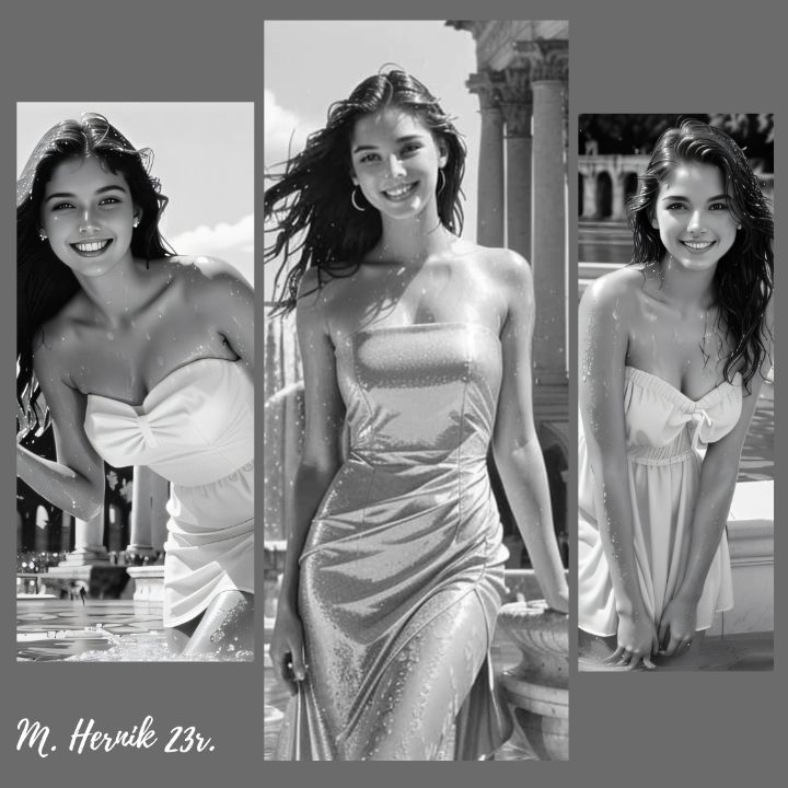 Magicdashworkss's tweet image. Art of the Day: "Captivating Elegance Triptych photos". Buy at: ArtPal.com/magicdash?i=15…