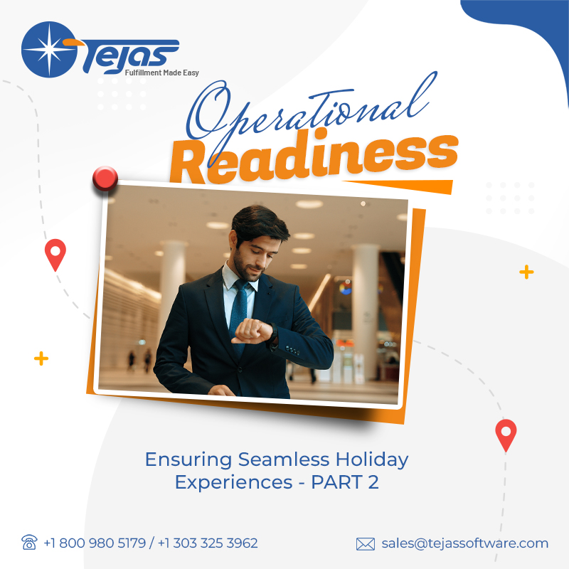 TejasSoftware's tweet image. Operational Readiness
Ensuring Seamless Holiday Experiences - Part 2

Visit zurl.co/qLmHt for more detail.

#TejasSoftware #OperationalReadiness #EnsuringSeamlessHolidayExperiences
#KnowledgeCenter #OrderManagement #WarehouseManagement #POManagement #Ecommerce