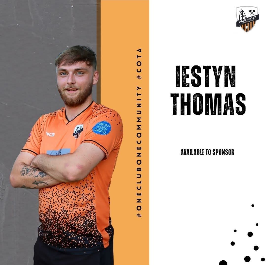 After being named young break through player of the year 2024/5, Iestyn has signed a senior contract and is available to sponsor ⚫️🟠

Are you able to pledge your support this season? drop us a message.
#COTA #OneClubOneCommunity