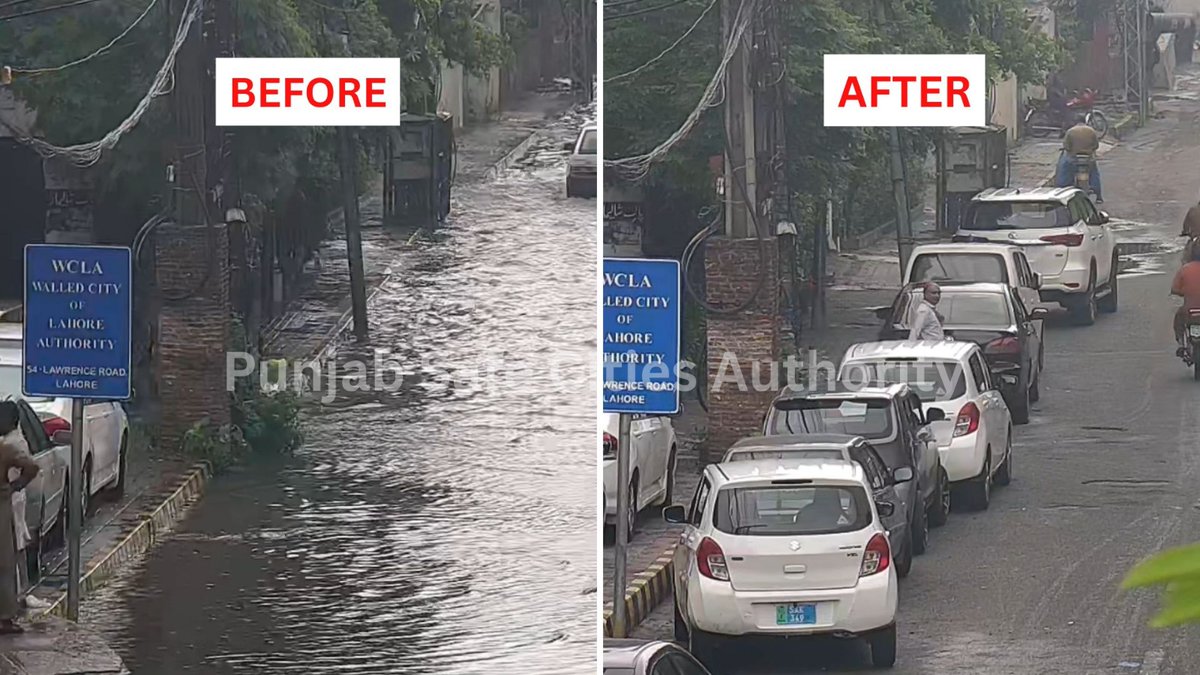 سیف سٹی کیمروں سے واسا کو نکاسی آب کی فوری نشاندہی
بارش کے دوران ریئل ٹائم مانیٹرنگ سے عوام کو ریلیف فراہم
مریم نواز شریف اپ ٹھیک جا رہی ہیں پنجاب کی عوام بے حد خوش اور راحت  محسوس کر رہی ہے 
<a href="/MaryamNSharif/">Maryam Nawaz Sharif</a>